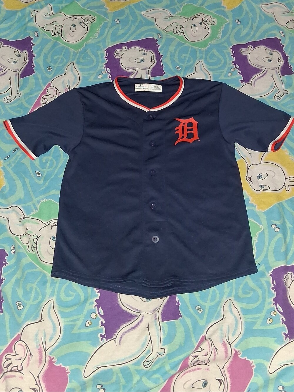 Javier Baez Detroit Tigers Jersey MLB Baseball Tee